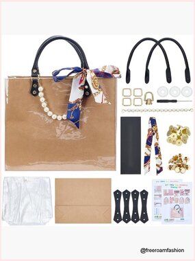 DIY Tote Bag Making Kit for Adults Handbag Craft Purse Kit